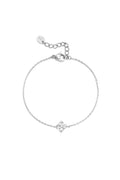 Lucky Bracelet armband met klaver zirconia goud – NOLAH
