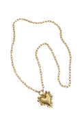 Chunky Heart lange ketting met grote hart hanger – NOLAH