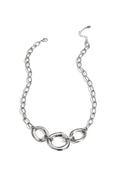 Globe Chain ketting met ronde statement stukken kleur – NOLAH