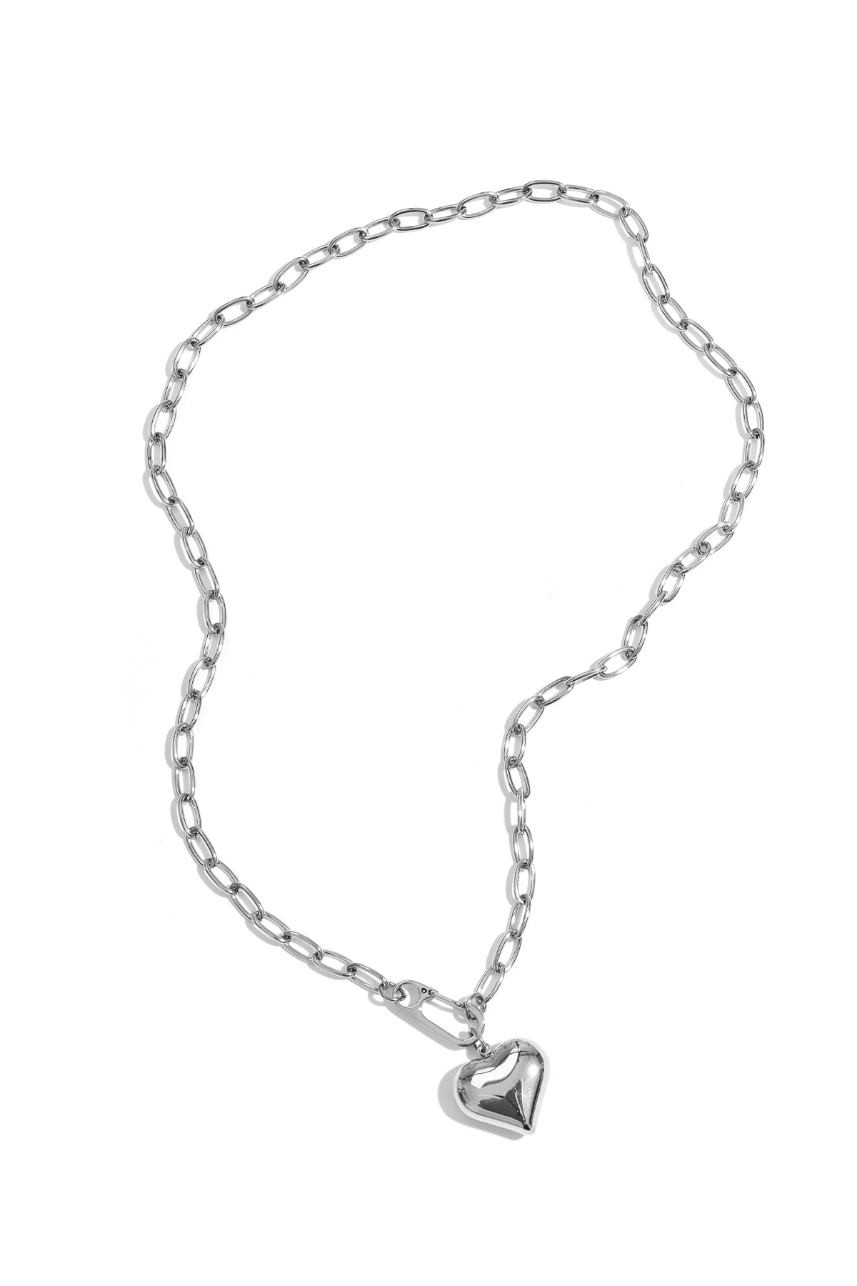 Front Heart ketting hart met frontsluiting kleur – NOLAH