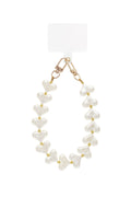 Pearl Crush telefoonkoord met parels en hartjes – NOLAH