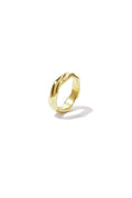 Drape Ring gedrapeerde statement ring Goudkleur maat 16 – NOLAH