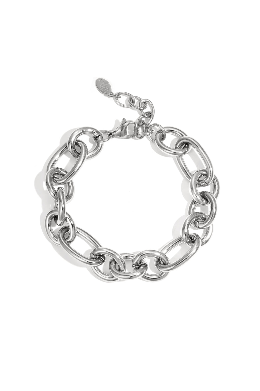 Round Link armband met ronde schakels kleur – NOLAH