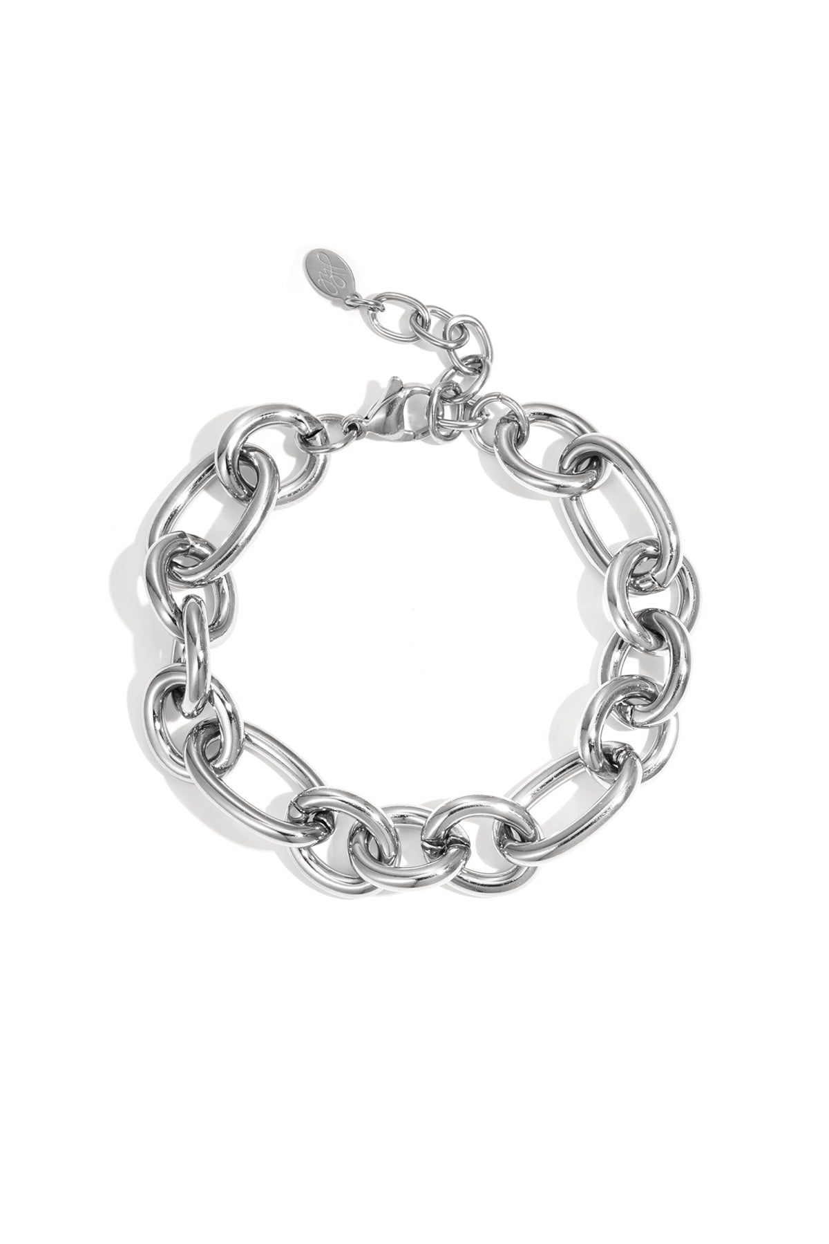 Round Link armband met ronde schakels kleur – NOLAH