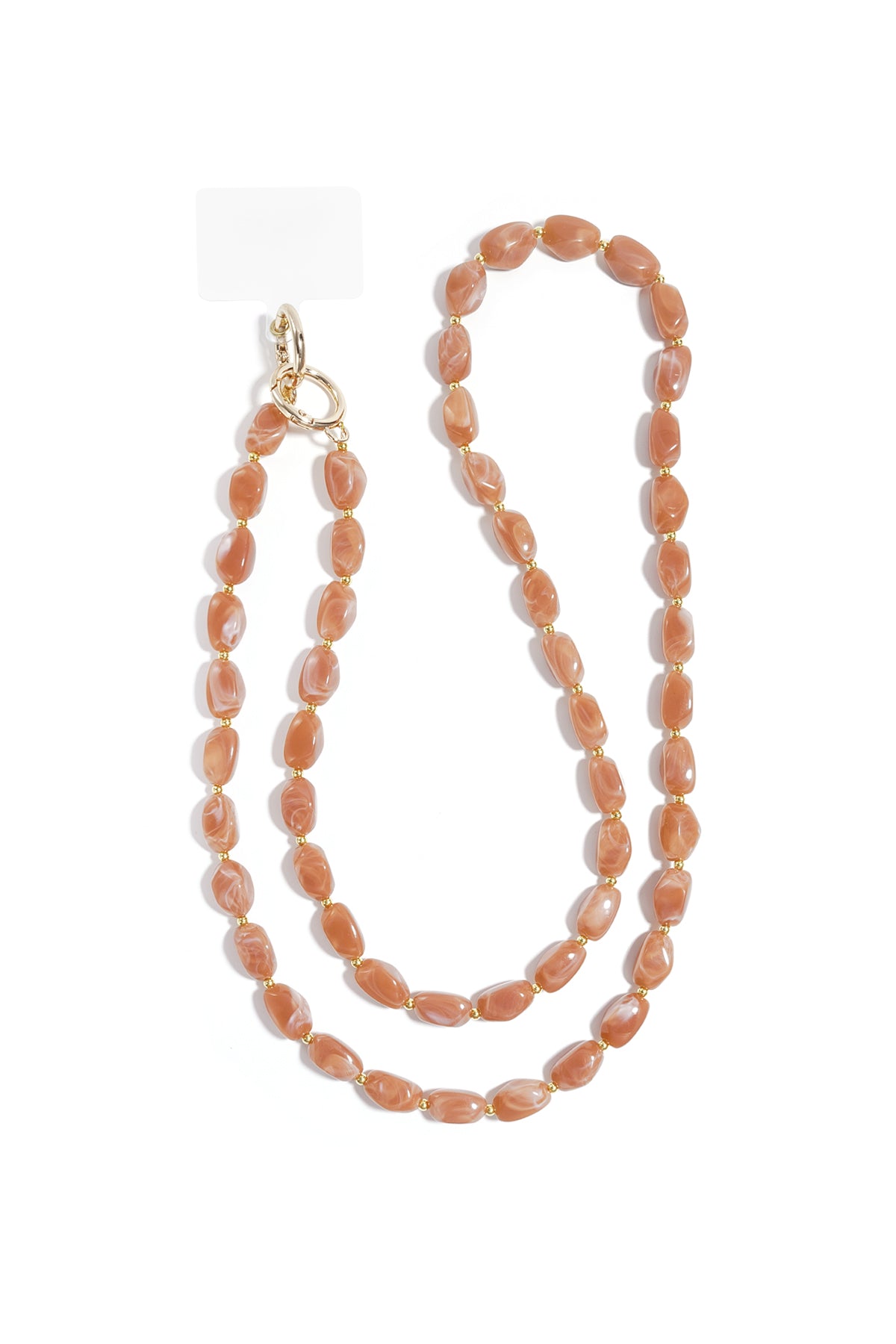 Beadie Vibes telefoonketting met kralen in Roze – NOLAH