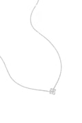 Lucky Charm ketting klaver zirconia goud – NOLAH