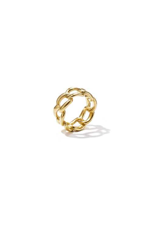 Chain Ring ring met grote schakels maat 16 – NOLAH