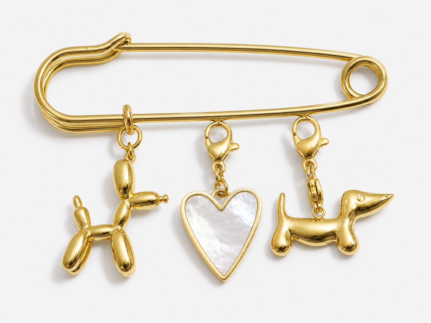 Charm Trio Pin