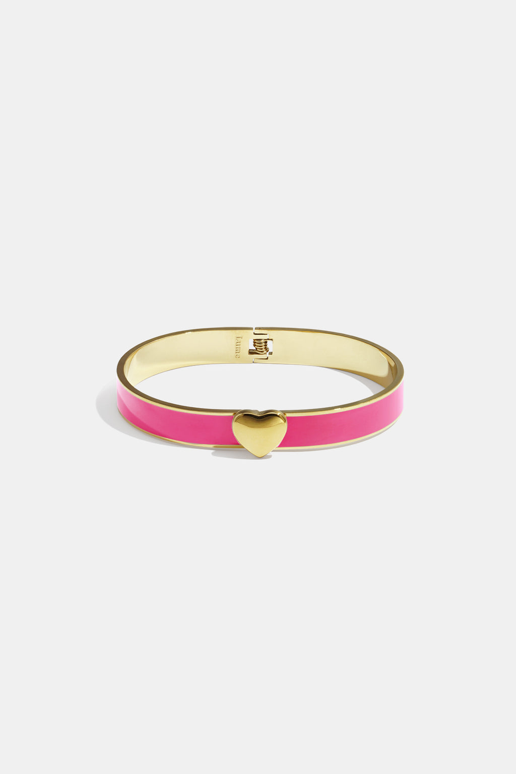 Mini Heart Band armband 0,9 cm met hart kleur – NOLAH