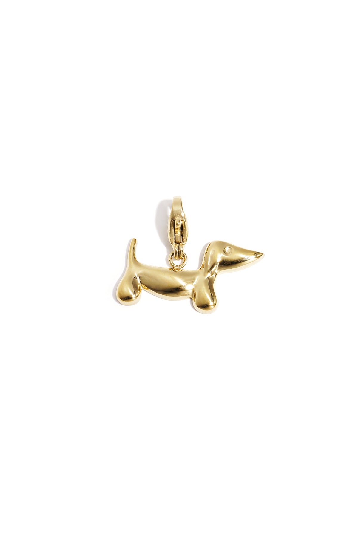 Wiener Charm teckel hond bedel goud – NOLAH