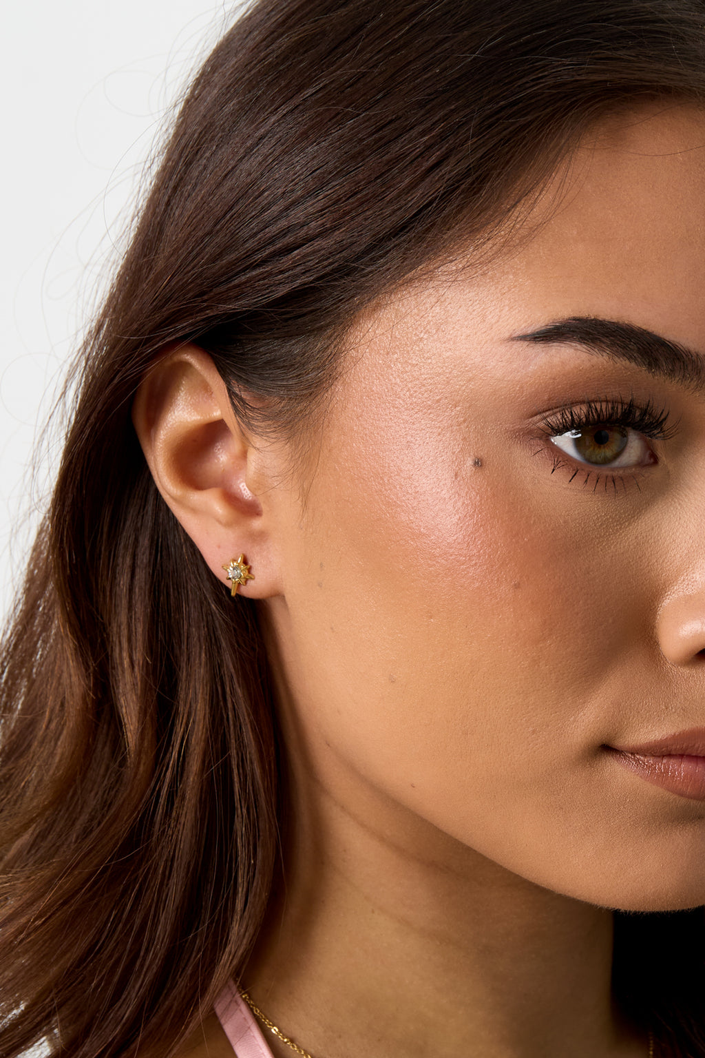 Falling Star oorknopjes vallende ster zilveren kleur – NOLAH