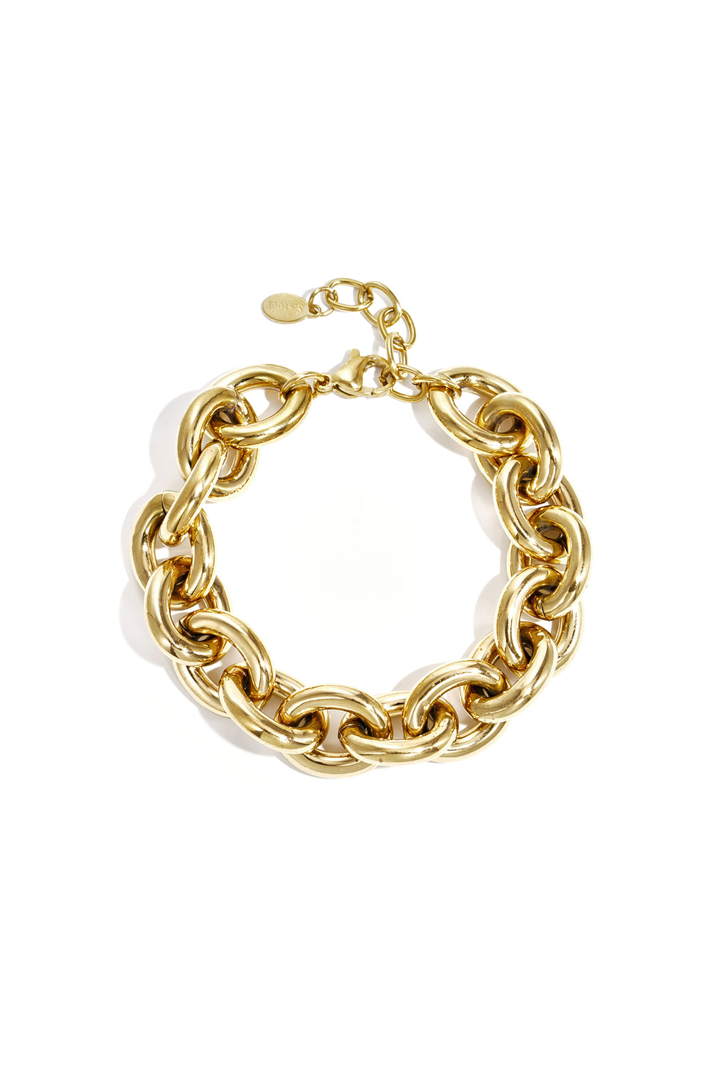 Chunky Link schakelarmband Goudkleur – NOLAH