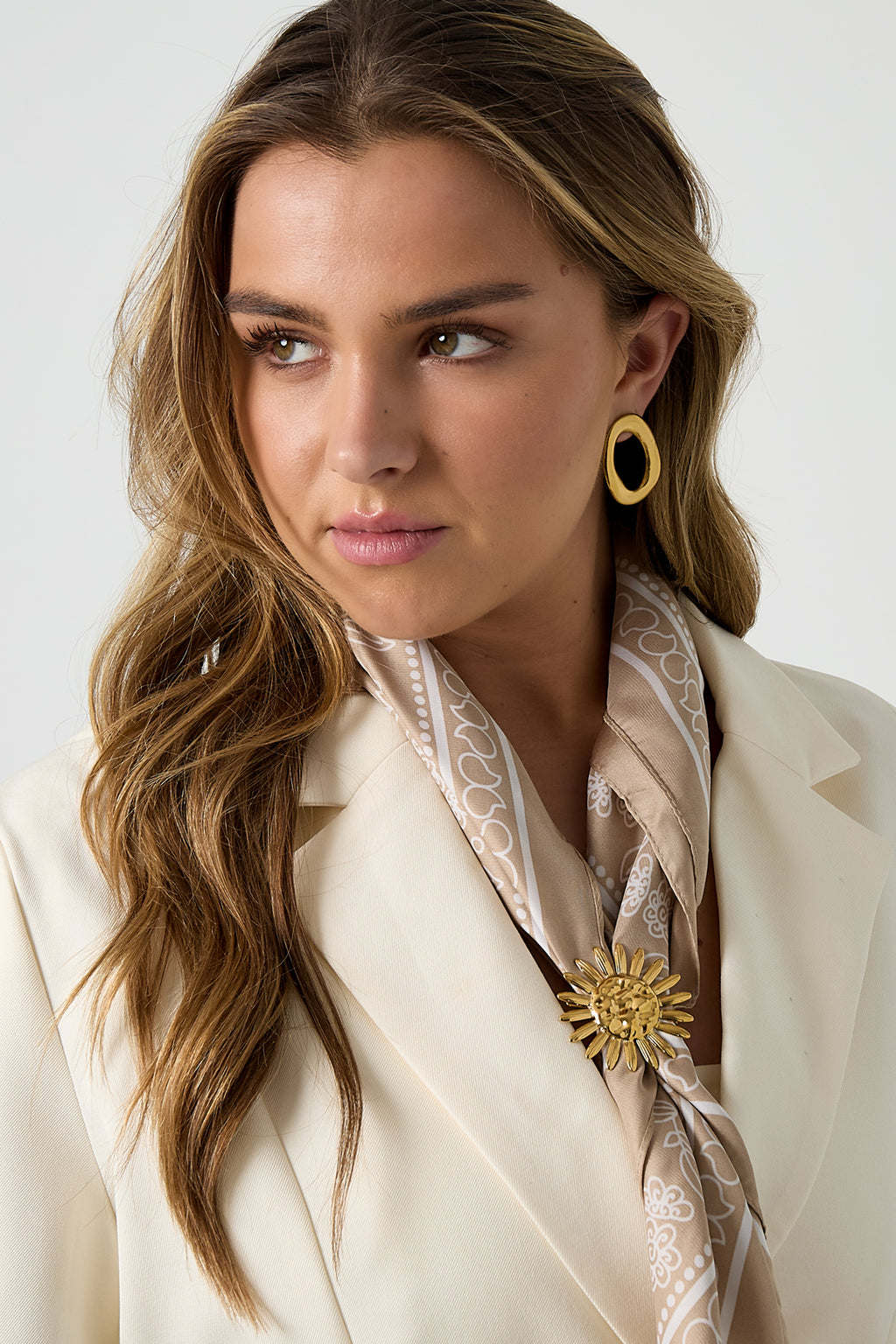 Petal Pin bloem broche goud – NOLAH