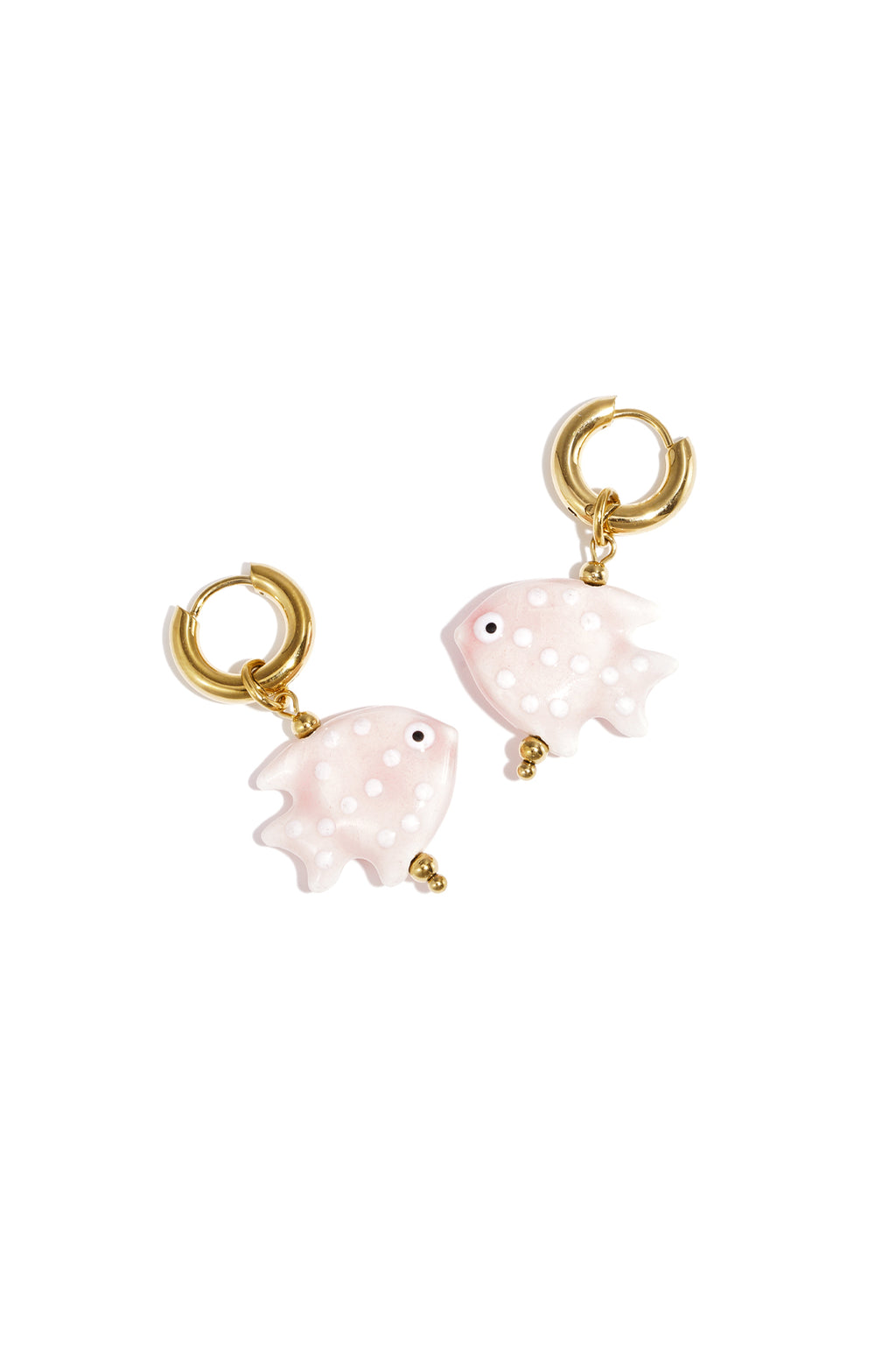 Little Fish oorbellen vis charm kleur – NOLAH